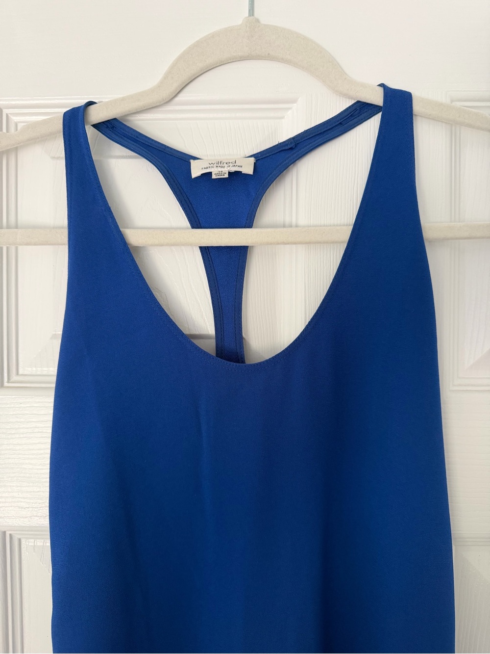 Aritzia blue maxi dress
